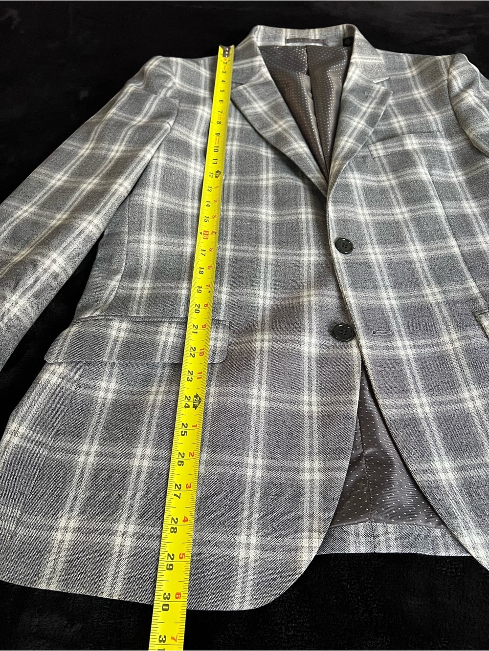 Tailorbyrd Gray Windowpane Sport Coat - Picture 7 of 13